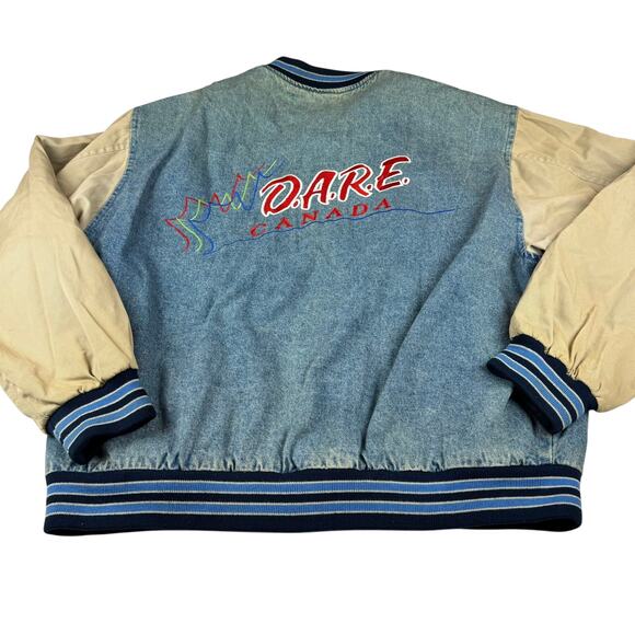 Vintage DARE Canada Varsity Jacket - Size XL - Picture 1 of 6